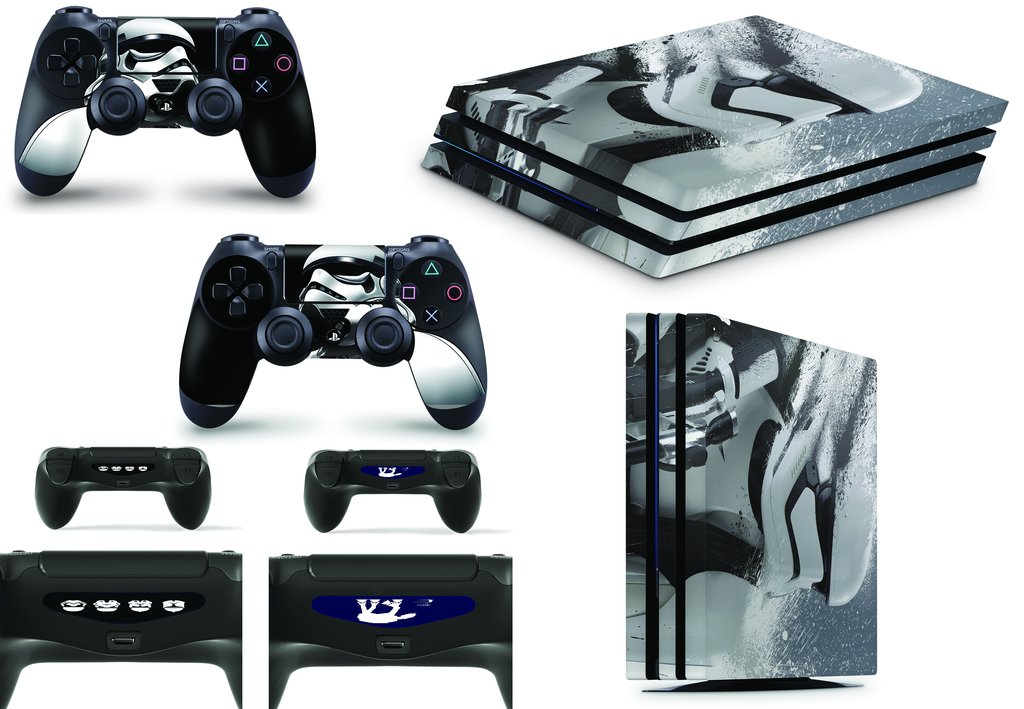 Video game console skins